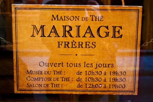 MARIAGE FRERES THE FRANCAIS, O'Bon Paris
