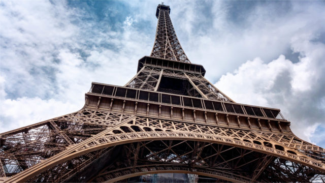 IMAGE: View of the Eiffel Tower in Paris where the authorities are cracking down on holiday rentals