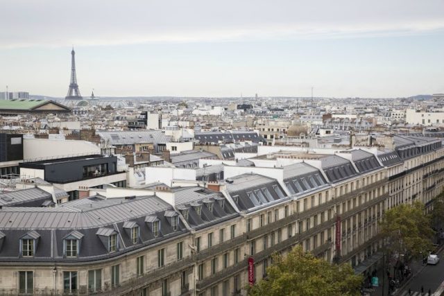 IMAGE: Aerial view over Paris