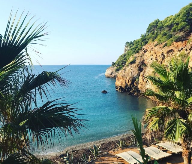 IMAGE: A small hidden beach in Ibiza